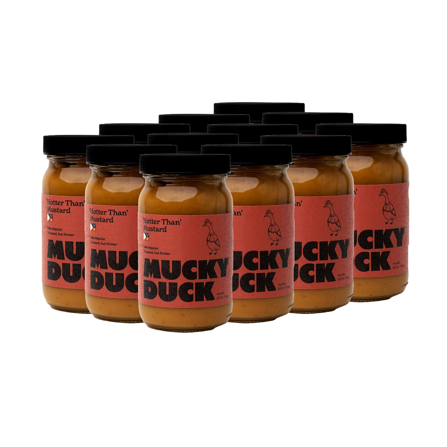 'HOTTER THAN' Whole Damn Case (12) Mucky Duck