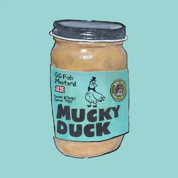 Mucky Duck OG Pub Mustard available at Zingerman’s mustard mail order.